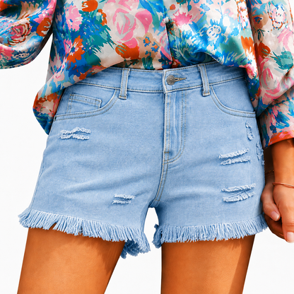 UrbanEase – Legere Damen-Jeansshorts