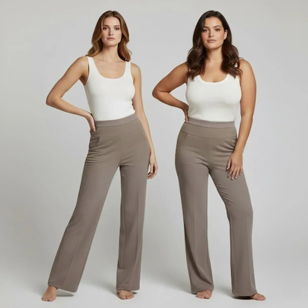 Pantalones elásticos cómodos de tacto suave - Klara™