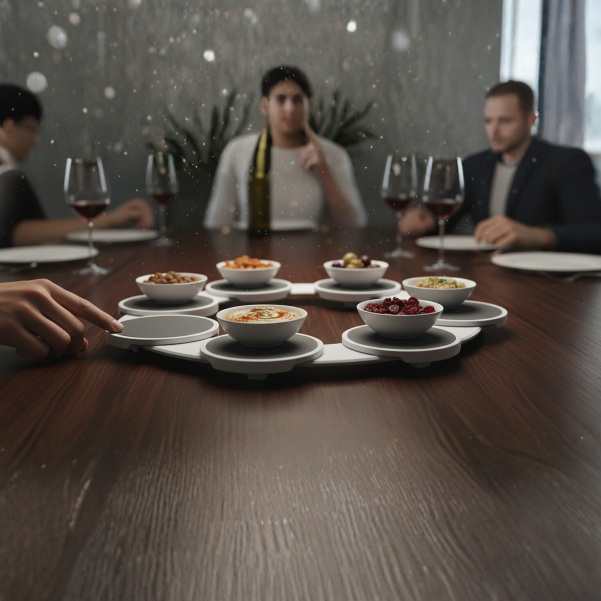 DineRound - Drehbarer Servierteller