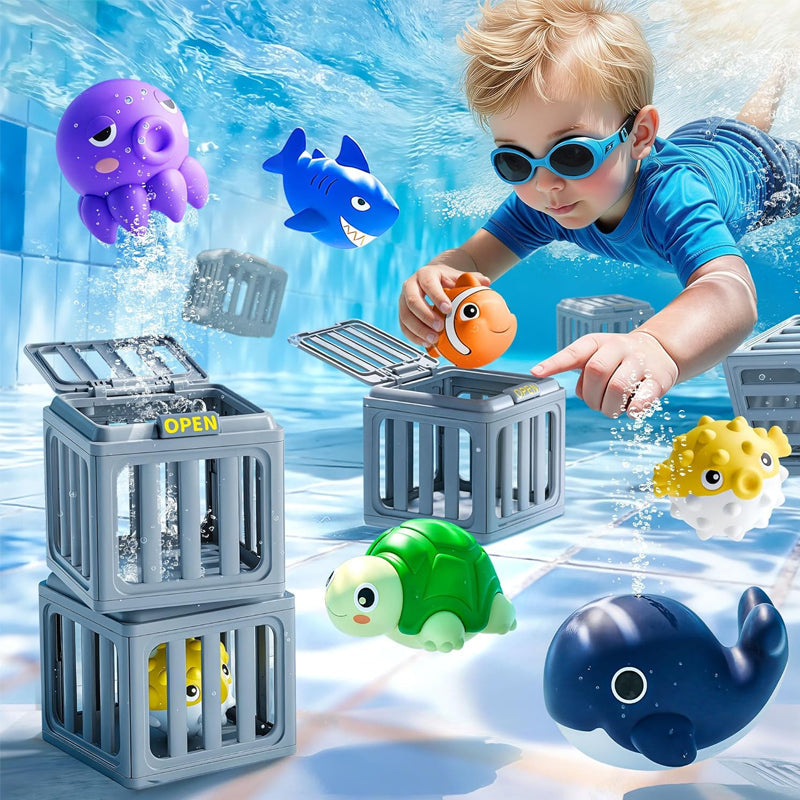 AquaPlay – Tauchspielzeug-Set für Kinderpools