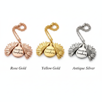 PureSun – Set de regalo de collar "You Are My Sunshine"