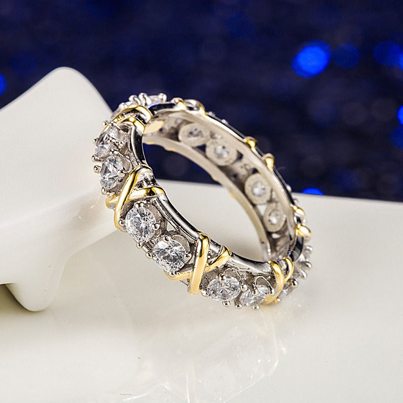 Moissanova – Anillo de Diamantes de Moissanita Magnetología