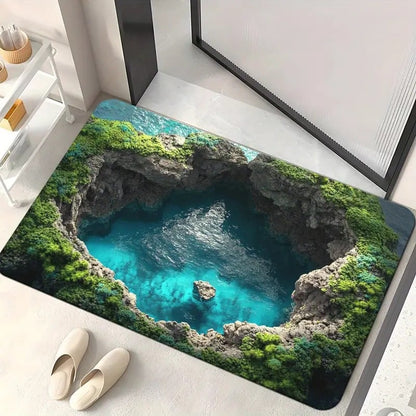 DepthDoor – 3D-Illusions-Fußmatte