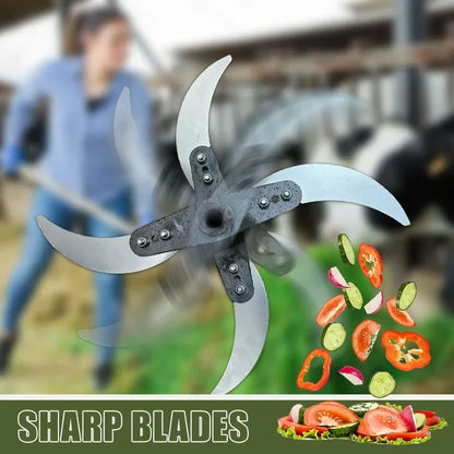 BladeForce – Cuchillas trituradoras de césped de alta resistencia