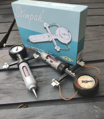 VaultAid – Coleccionable Stimpak de Fallout