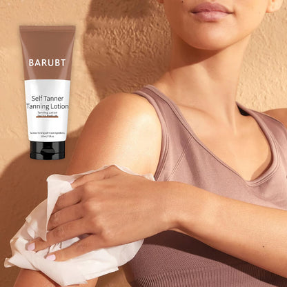 BronzeAura – Loción Autobronceadora con Acabado Natural