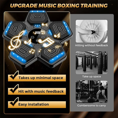 BoxBeat Pro – Máquina de Boxeo Interactiva