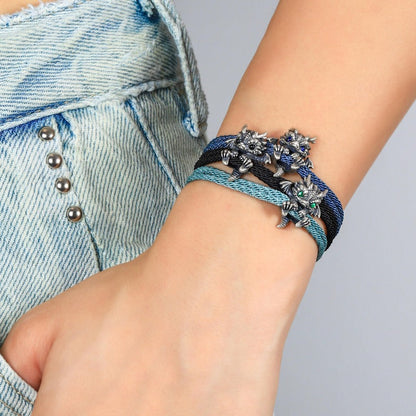 DragonDream – Verstellbares Fantasy-Armband