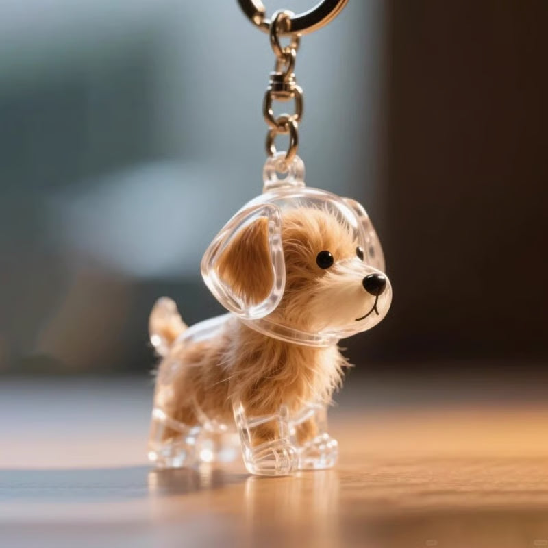 ForeverPaw – Schlüsselanhänger als Andenken mit Tierhaar