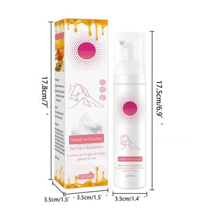 GlowSmooth – Feuchtigkeitsspendendes Haarentfernungsspray