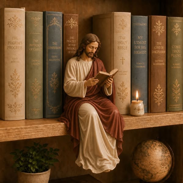 ScriptureRest - Jesus Lese-Dekoration