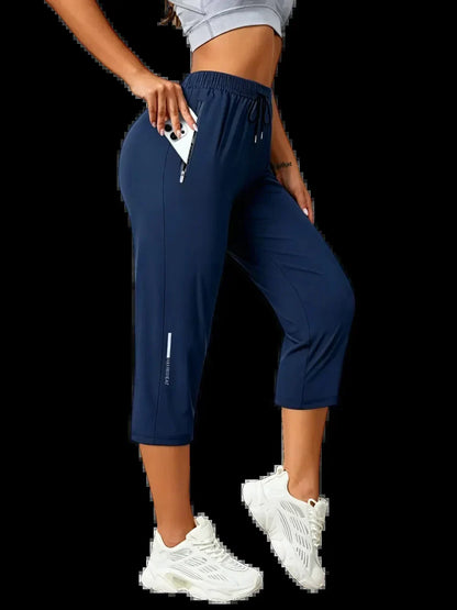 BreezeMove – Pantalones de chándal de viaje de secado rápido