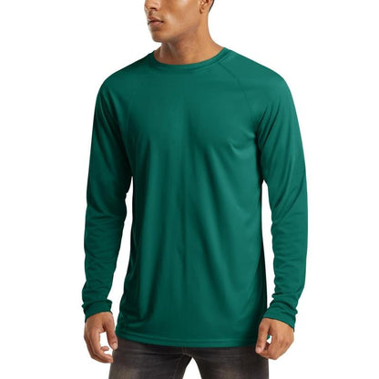 SunShield Pro - Camiseta de alto rendimiento de manga larga para hombre con protección UPF 50+