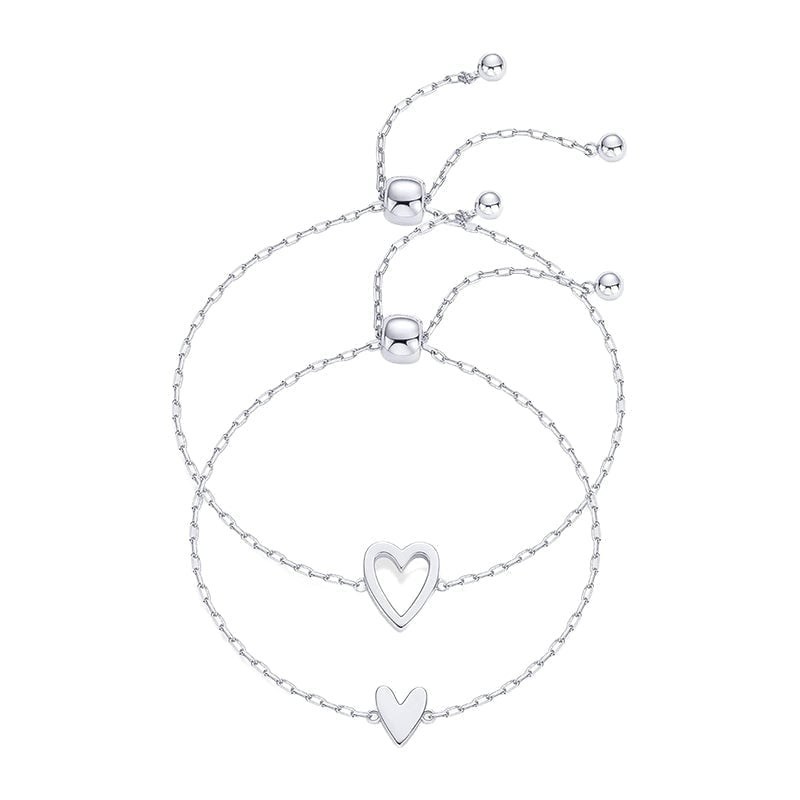 ForeverTies – Verstellbares Duo-Freundschaftsarmband-Set