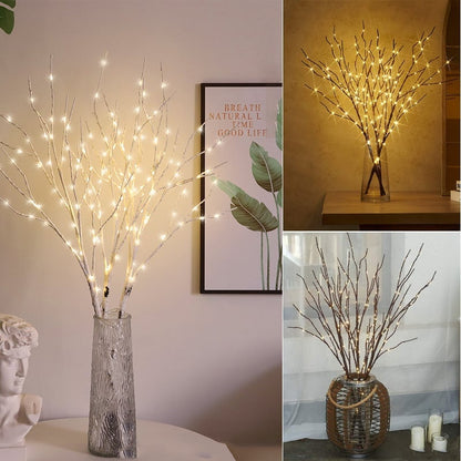 BirchGlow – Künstliche LED-Birkenzweig-Leuchte