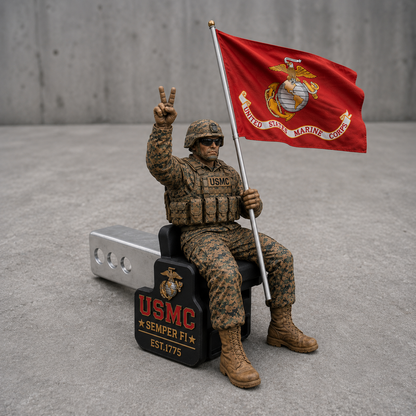 PatriotPulse – Hermandad USMC Protector de Enganche