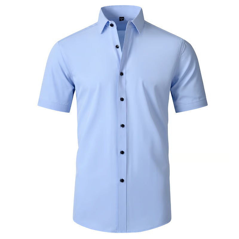 SmoothWear | Camisa Elástica Antiarrugas Que No Necesita Planchado