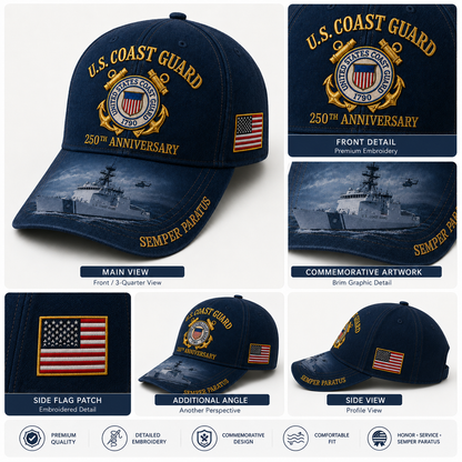 MarinerValor – Gorra conmemorativa patriótica de aniversario