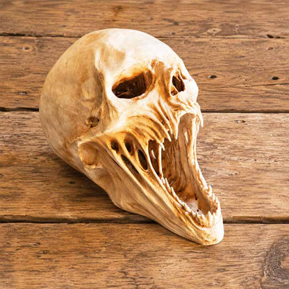 DreadHollow – Escultura del coleccionista de calaveras