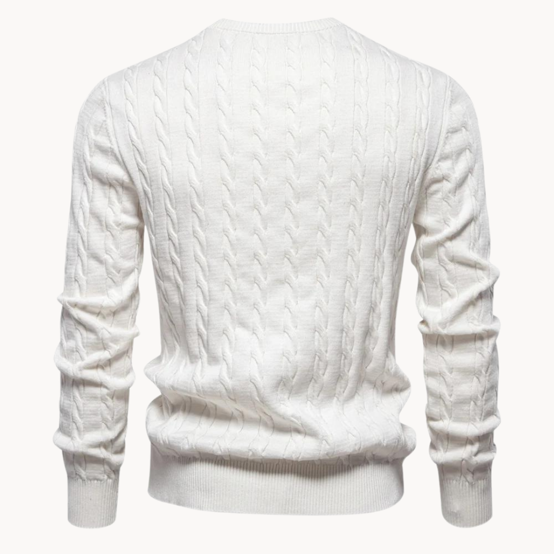 Kosta Strickpullover mit Zopfmuster | ALEVITA