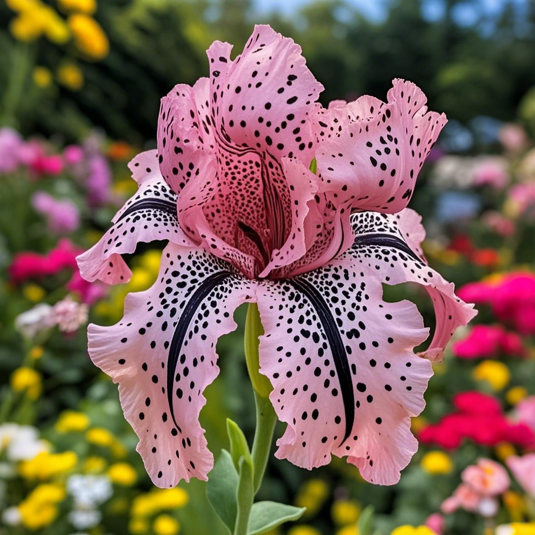 BloomAura – Exotische Hohe Bart-Schwertlilie