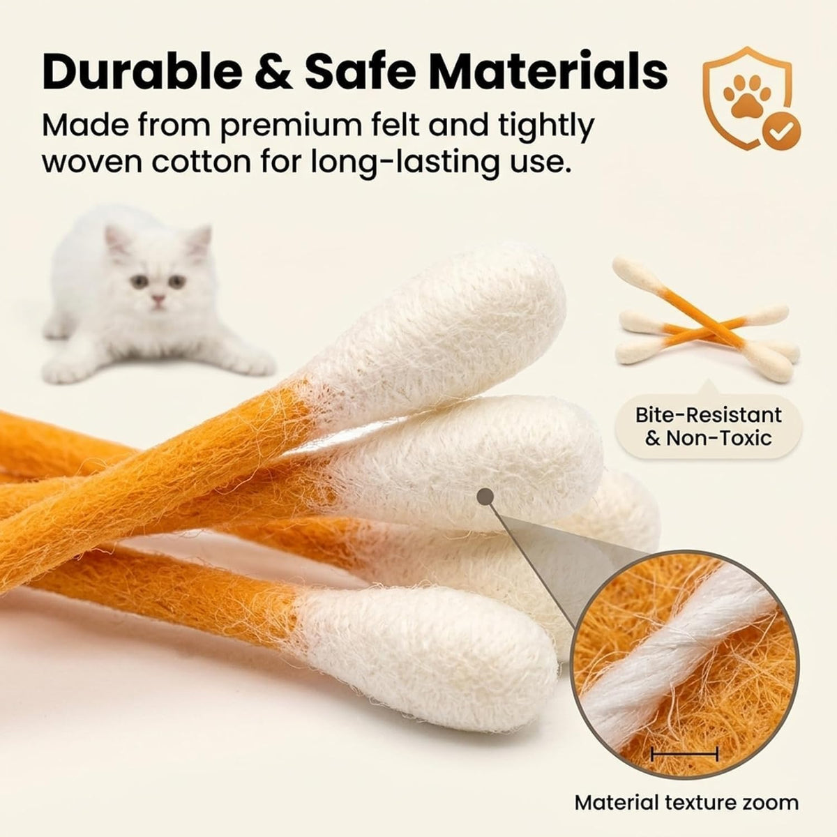 CatJoy Max – Juguetes para Gatos Tamaño Grande con Hierba Gatera