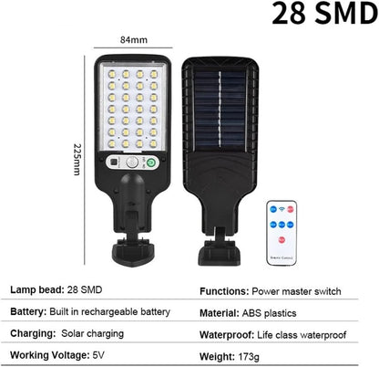 BrightSentinel – Luz de Calle Solar con Sensor de Movimiento