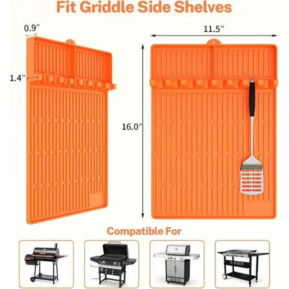 GrillNest – Organizador de 3 accesorios para parrilla