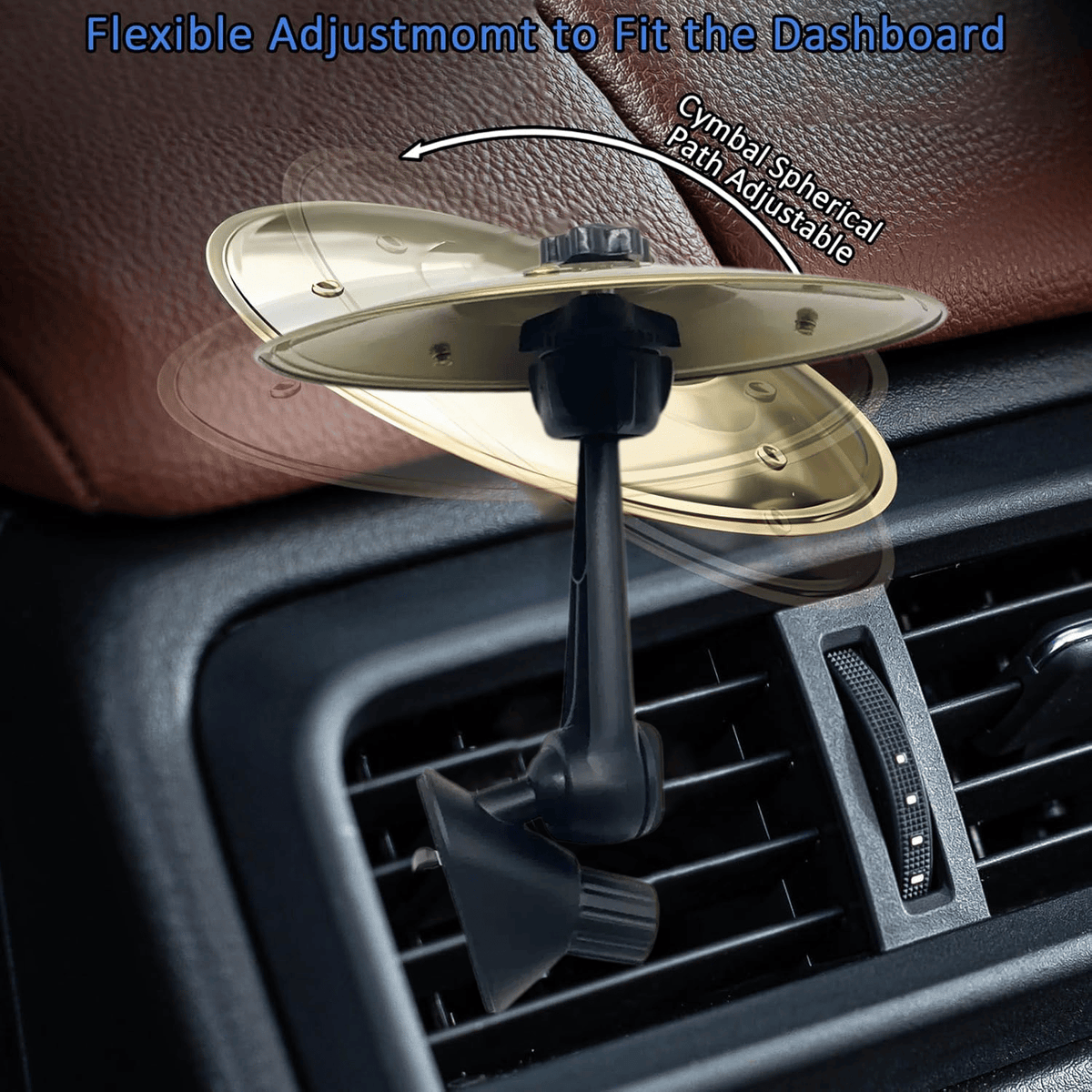 CrashBeat – Platillo de Choque para Rejilla de Ventilación de Coche