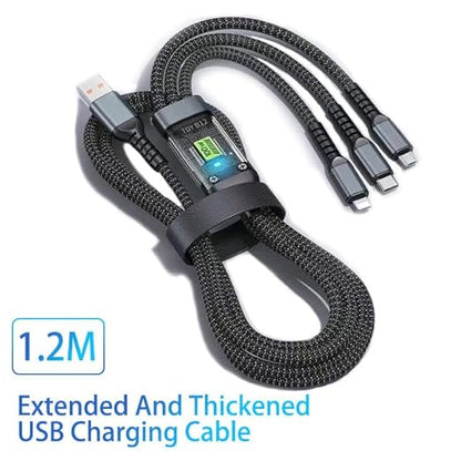 FusionCharge – Cable de carga rápida universal