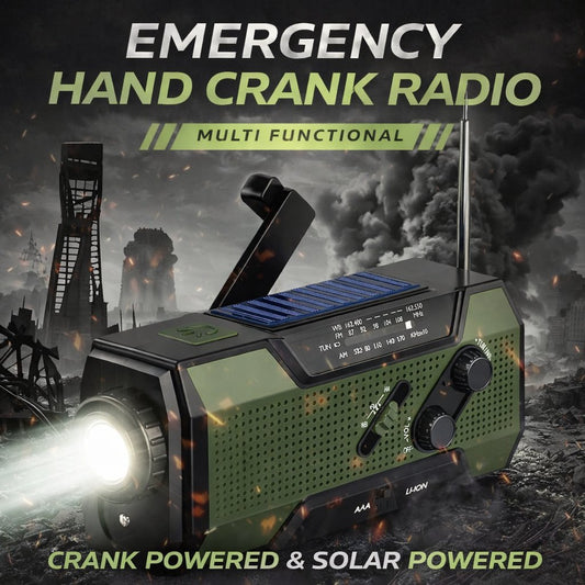 PowerCast Elite – Radio de emergencia 4 en 1