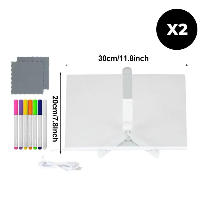 LumeNote – Nota brillante multicolor