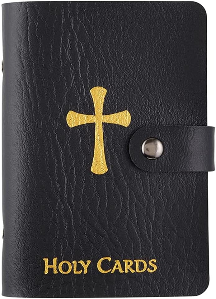 FaithKeeper – Hülle für Heiligenbilder aus echtem Leder