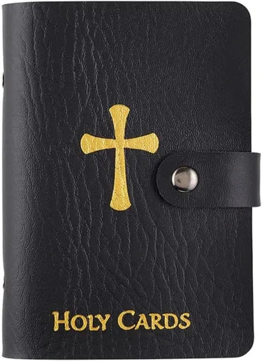 FaithKeeper – Hülle für Heiligenbilder aus echtem Leder