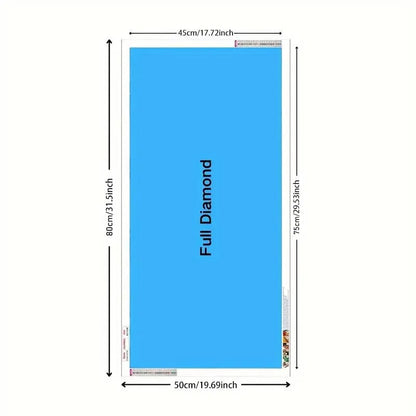 DiamondCraft – DIY 5D-Diamant-Malset „Amerikanische Flagge“