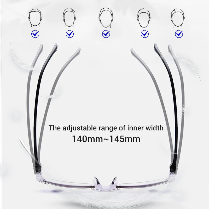VisionGuard – Gafas de lectura de doble uso Sapphire antirreflejante de luz azul