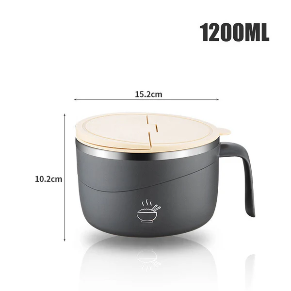 SteamCore – Tazón de Fideos de Acero Inoxidable