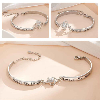 HeartCore – Elegante Pulsera Clover Link