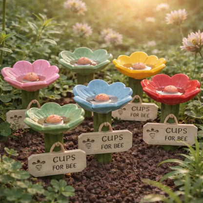 NectarNest - Bebedero para abejas de jardín
