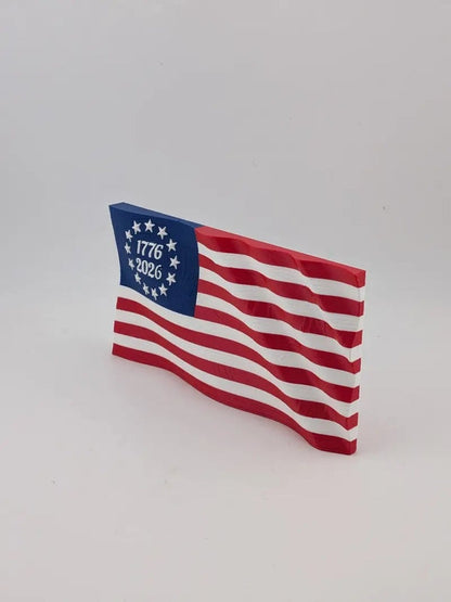 PatriotFlex – Expositor de bandera ondulante magnético distintivo