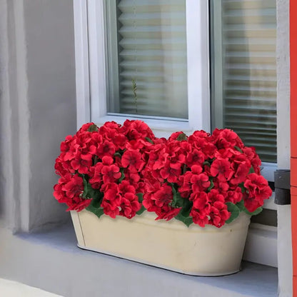 EverBloom – Flores de Geranio Artificiales para Exterior
