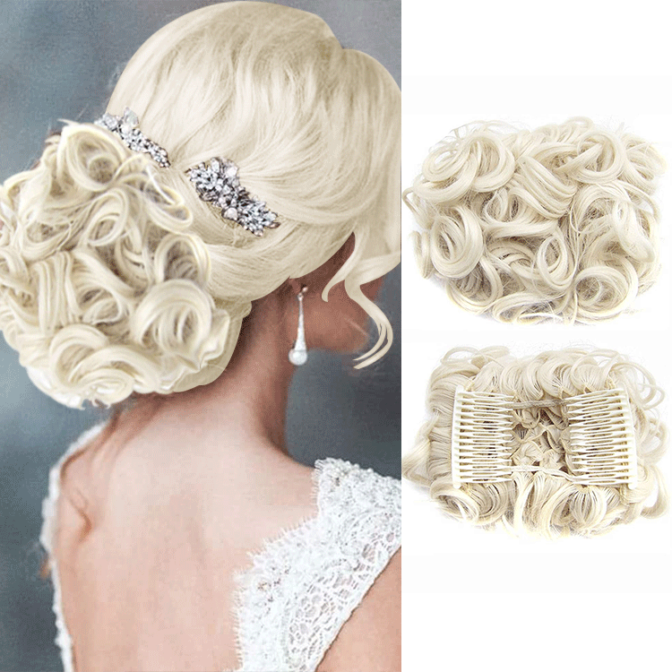 CurlNest – Moño Despeinado para un Estilo Chic Diario