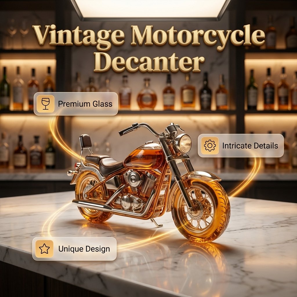 HighwayLegend – Decantador Exhibidor para Motocicletas