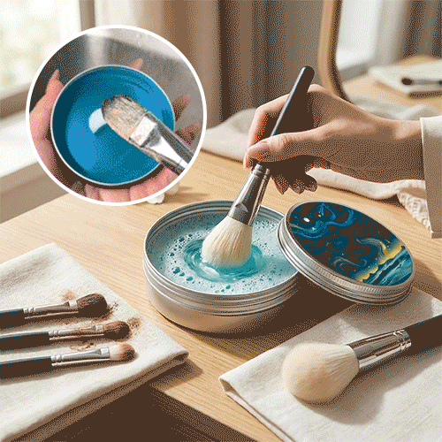 PureBlend – Sistema de limpieza profunda para brochas de maquillaje