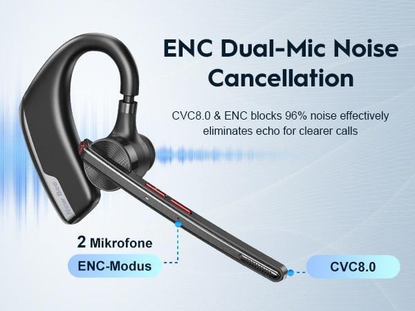 EchoFree – Trucker-Headset mit dualer Mikrofon-Geräuschunterdrückung
