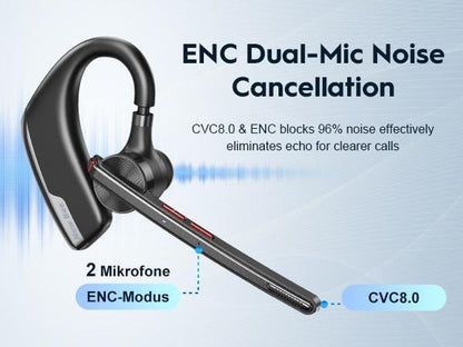 EchoFree – Trucker-Headset mit dualer Mikrofon-Geräuschunterdrückung
