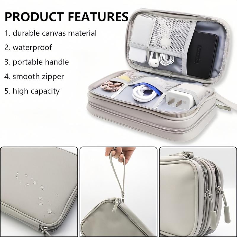 TechVault – Reise-Kabel-Organizer-Tasche