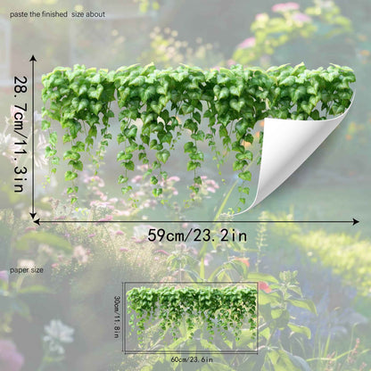 FloraGlow – Vinilo Decorativo de Flores Vibrantes para Ventana