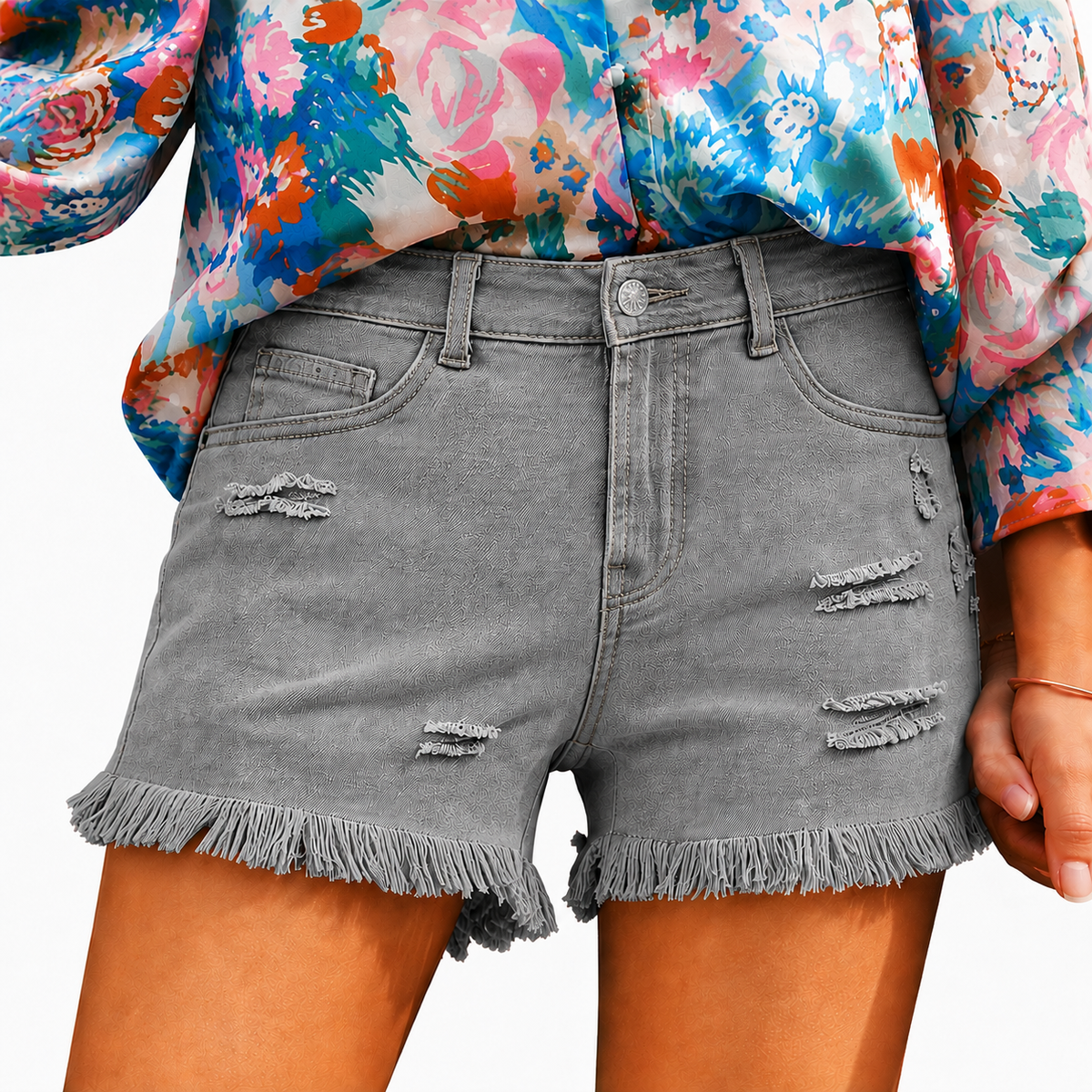 UrbanEase – Legere Damen-Jeansshorts