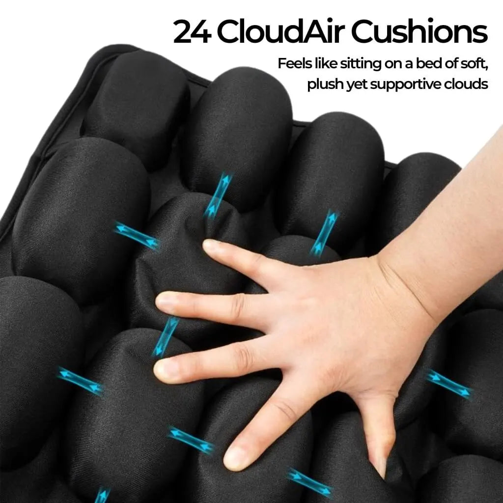 ComfortCore – Cojín de aire de viaje para mayor comodidad